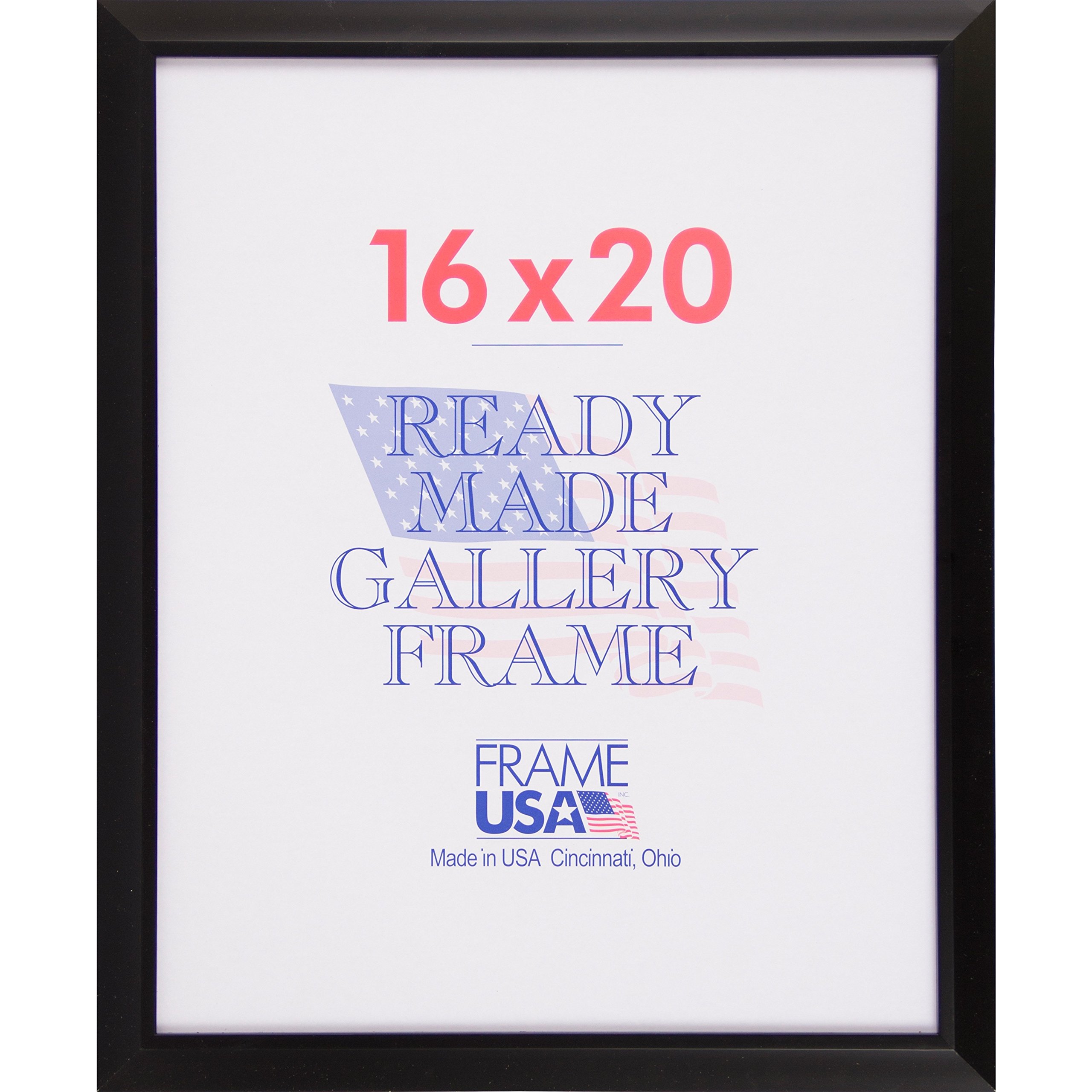 Frame USA Budget Saver Series 16x20 Polystyrene Poster Frames - Cherry Finish for Home & Office Decor | Perfect for Art Prints, Photos & Posters