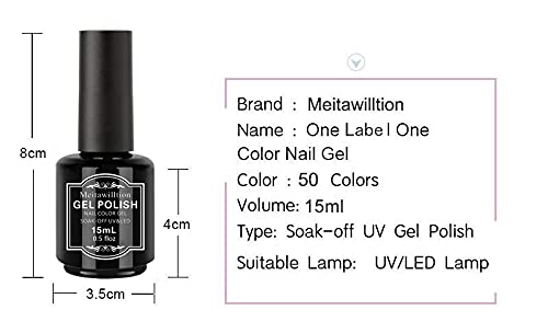 15ml Eggshell Gel Nail Polish - Soak Off UV/LED Nail Gel for Salon & DIY Home Manicure | Long Lasting Nail Art for Parties, Weddings & Special Occasions