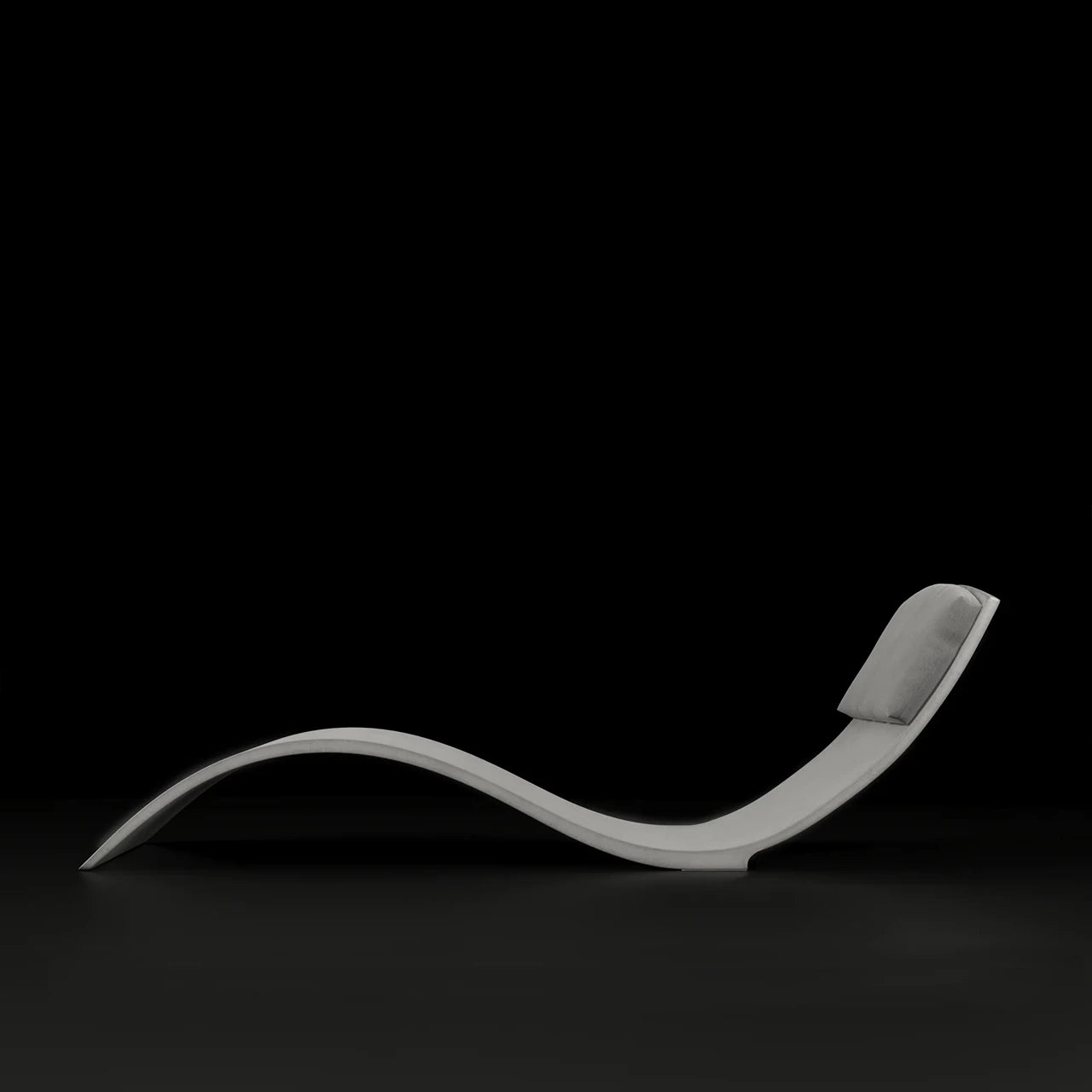 Premium Concrete Chaise Lounge Poolside - Durable Outdoor Pool Lounger for Relaxing by the Swimming Pool, Perfect for Backyard, Resort, and Beach Use