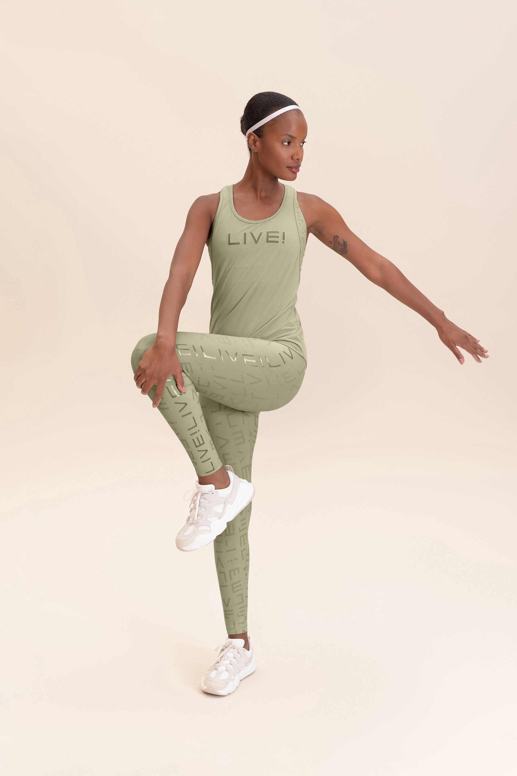 Hydefit® Adaptiv Icon Leggings - High Waist Yoga Pants for Women, Tummy Control Workout Leggings, Moisture Wicking & 4-Way Stretch - Perfect for Yoga, Gym, Running & Everyday Wear