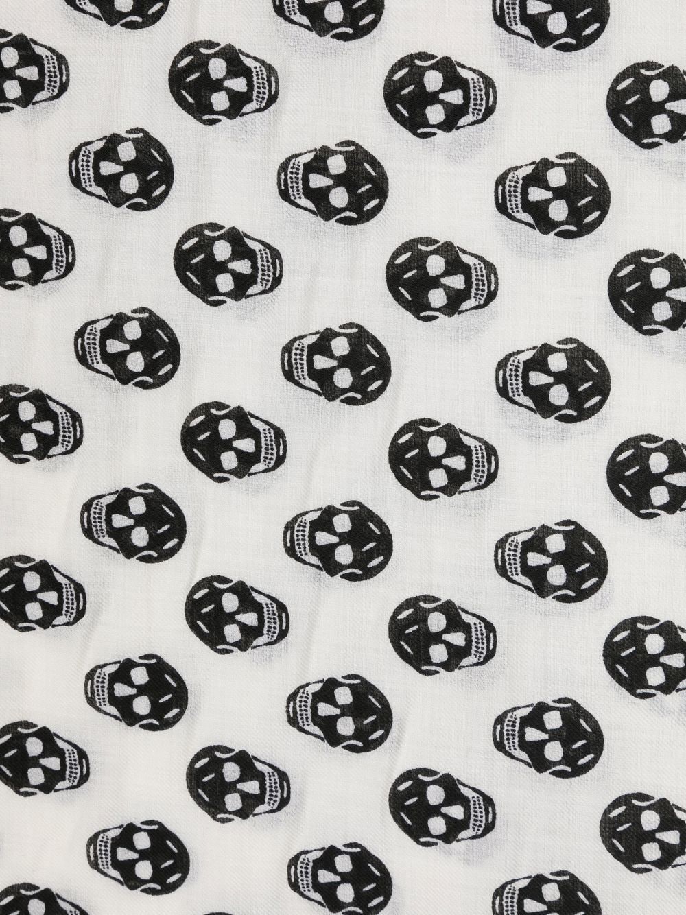 Alexander McQueen White Scarves - Luxury Fashion Accessory for Women, Perfect for Everyday Wear & Special Occasions