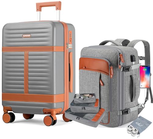 Grey(20inch Luggage Sets)