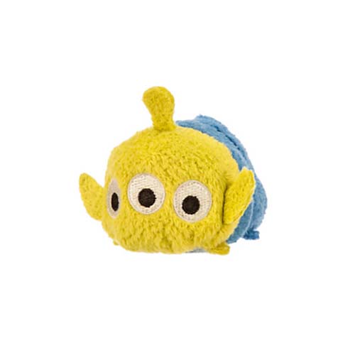 Disney Toy Story Alien Tsum Tsum Mini Plush Toy - Cute Collectible Stuffed Animal for Kids & Adults - Perfect for Bedroom Decor, Gift Giving & Disney Fans Collection