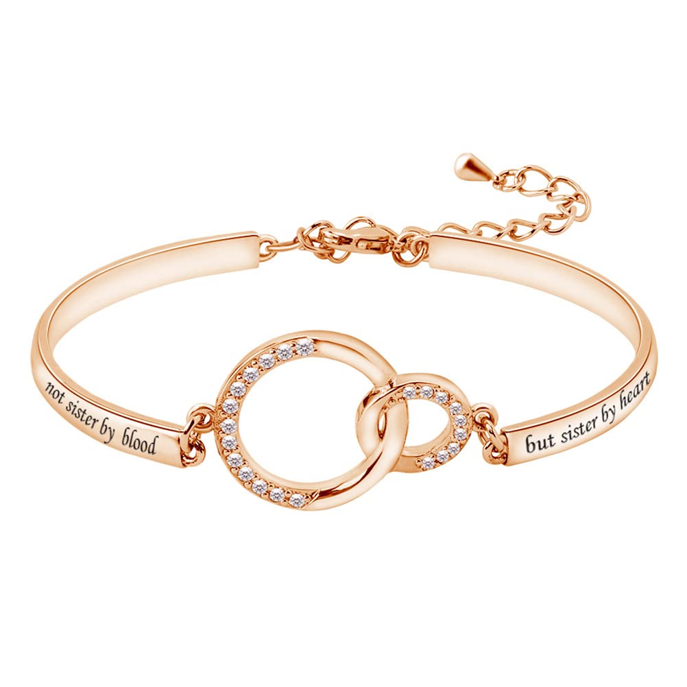 Dimengya Women's Fashion Friendship Bracelet Set - Best Friend Jewelry Gift for Sisters, Birthday & New Year (2 Colors) | Perfect for Matching Outfits, Special Occasions & Heartfelt Gifting