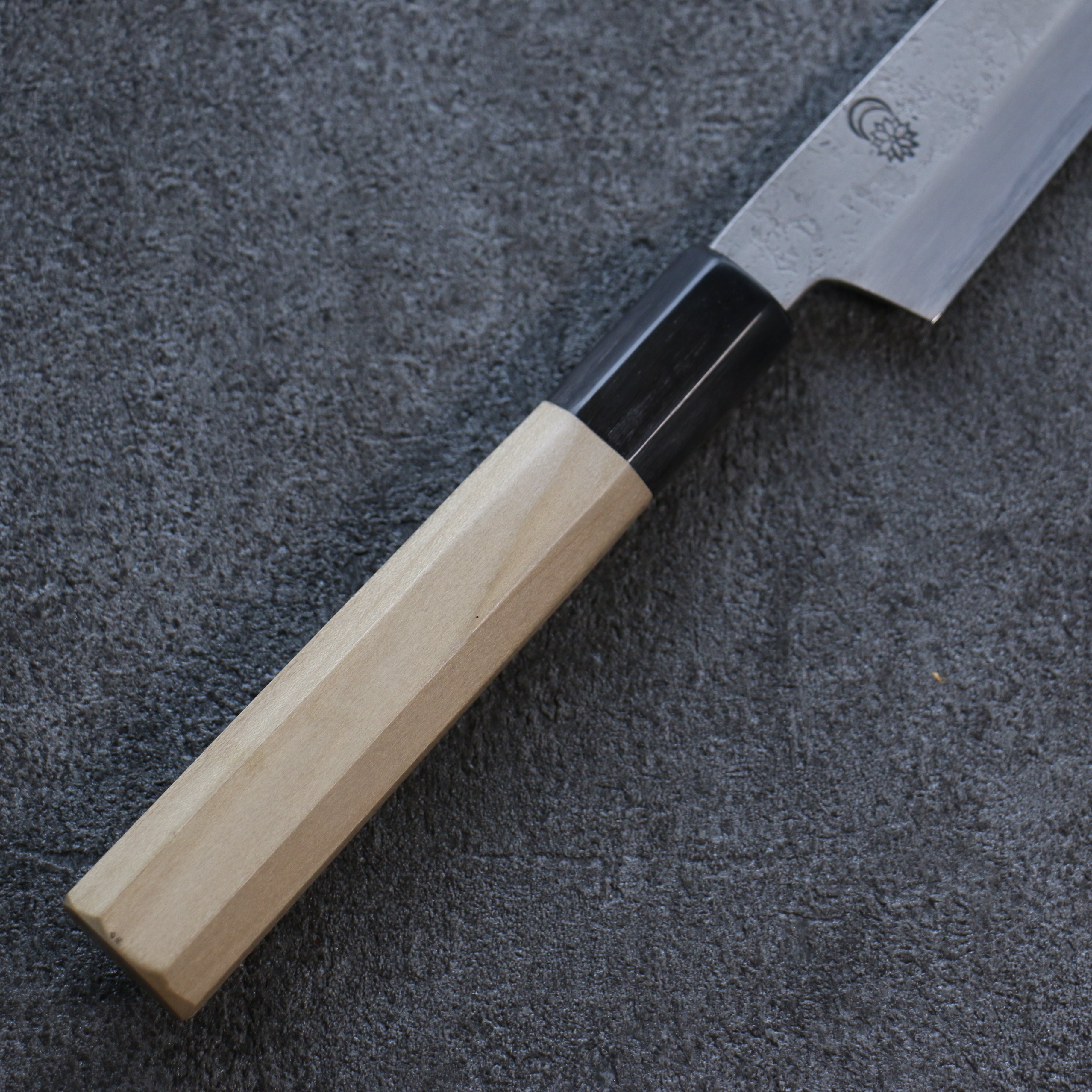 Premium Kikuzuki White Steel No.2 Nashiji Petty Utility Knife 150mm (5.9