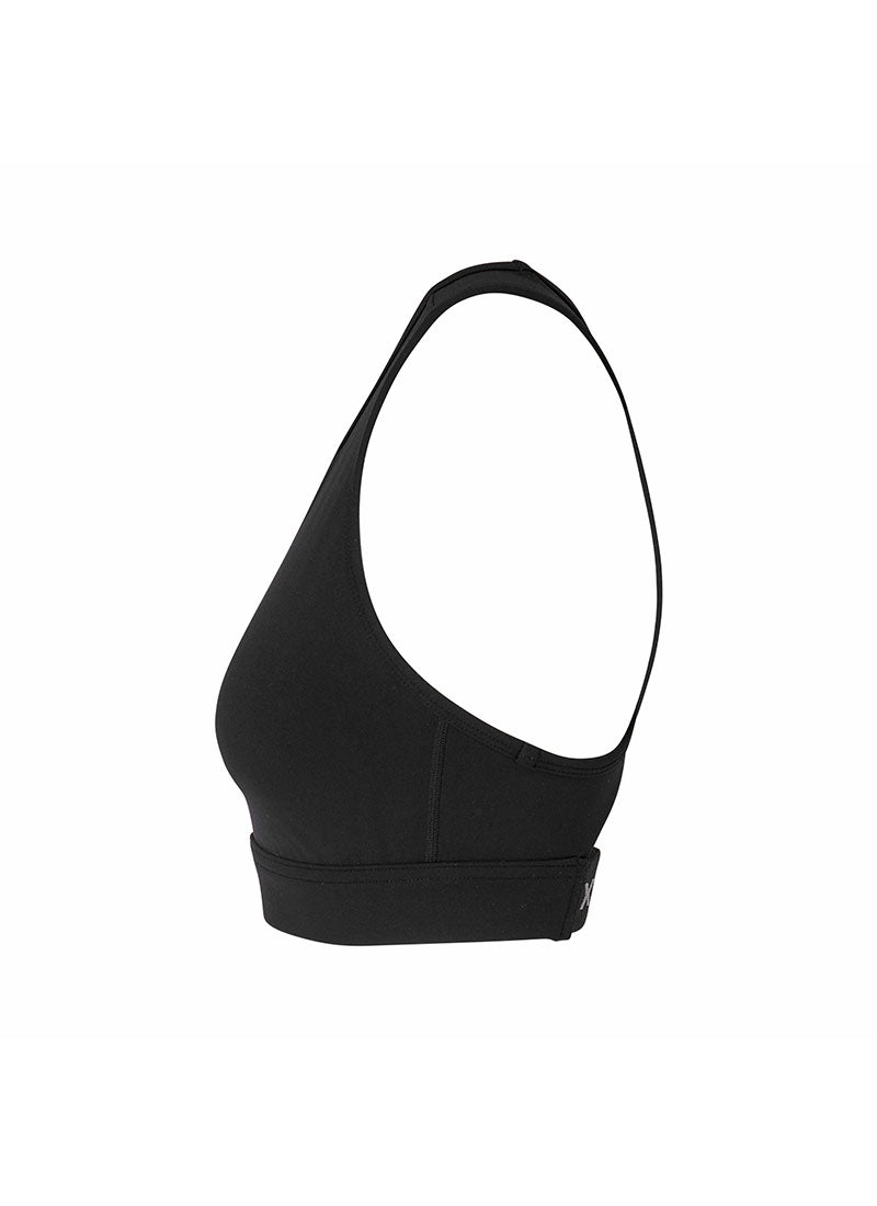 RX Black Label 360N Racerback Sports Bra Top for Women - High Support Workout, Yoga & Running Activewear