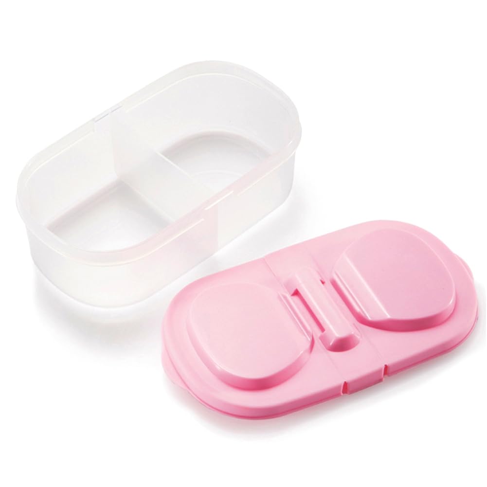 Plastic Cereal Storage Container with Lid - Airtight Food Storage Box for Cereal, Beans, Snacks & Sauces - Kitchen Pantry Organization for Freshness (Pink)