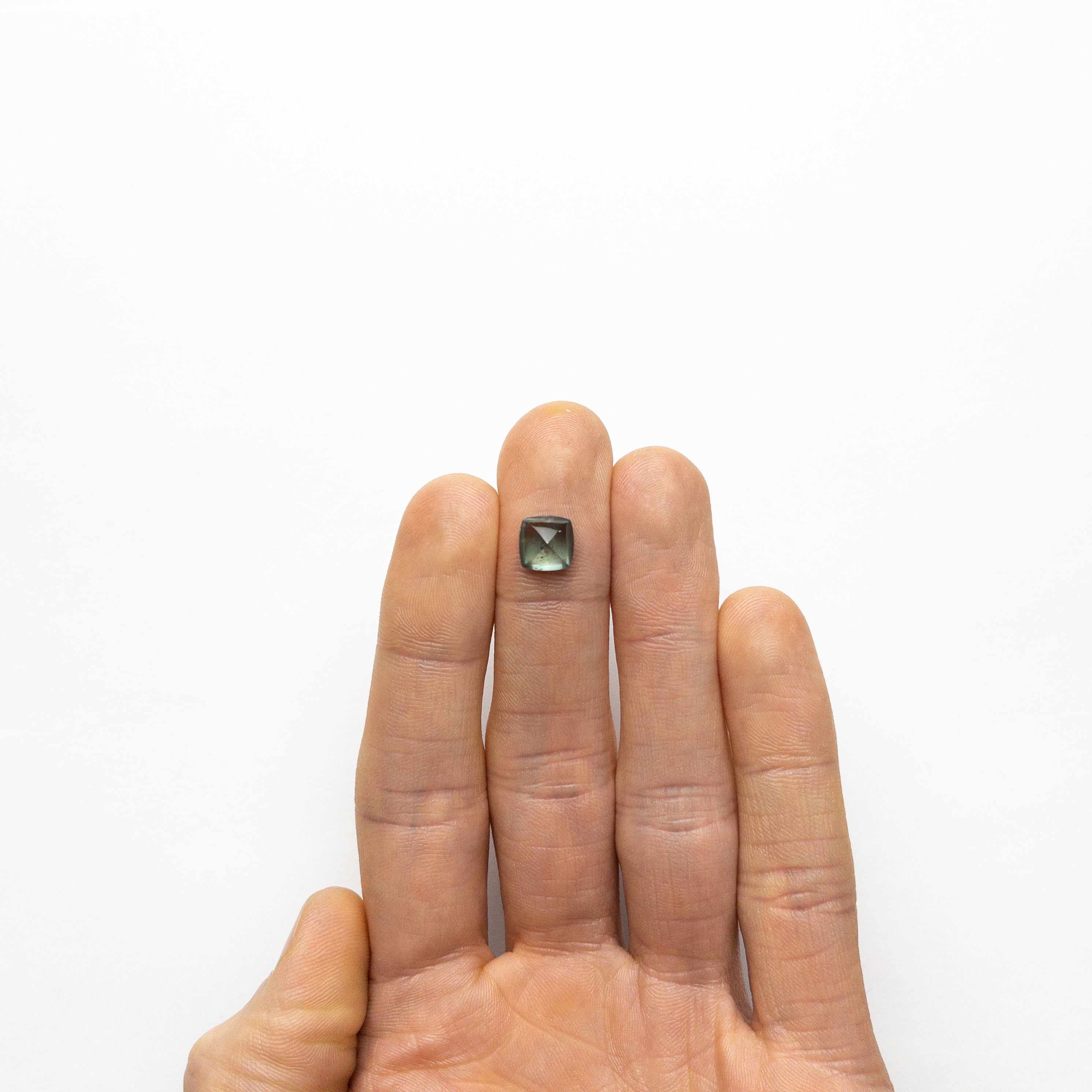 3.44ct Natural Sugarloaf Cabochon Cut Sapphire Gemstone - 7.78x7.74x5.62mm Blue Loose Stone for Jewelry Making (22703-01) | Perfect for Rings, Pendants & Earrings