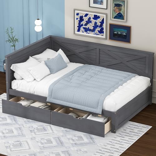 Grey With Storage