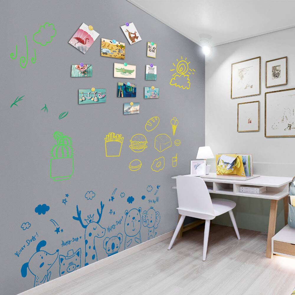Self-Adhesive Magnetic Chalkboard Sticker - 48