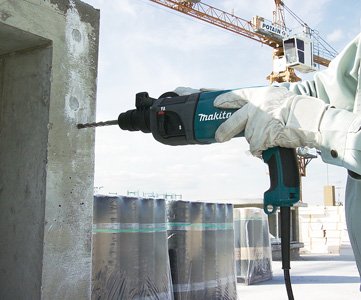 Makita HR2230 22mm Rotary Hammer Drill - Powerful SDS Plus Rotary Hammer for Concrete, Brick & Masonry - Perfect for Construction, Demolition & Home Renovation Projects