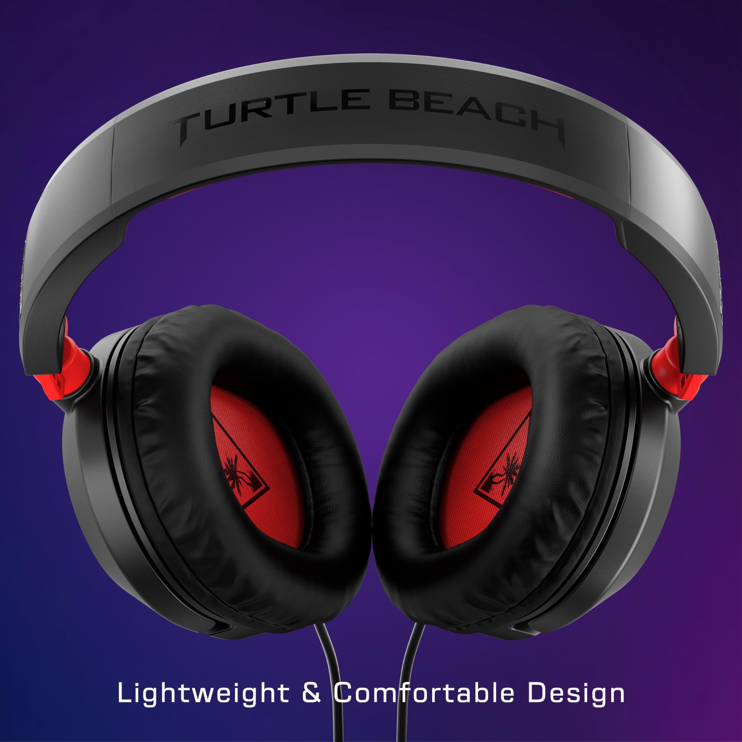 Turtle Beach Recon 50 Wired Gaming Headset with 40mm Speakers & Removable Mic - Compatible with PC, Mac, PS4, PS5, Xbox Series X|S, Xbox One, Mobile & Tablet - Black - Perfect for Competitive Gaming & Online Chat