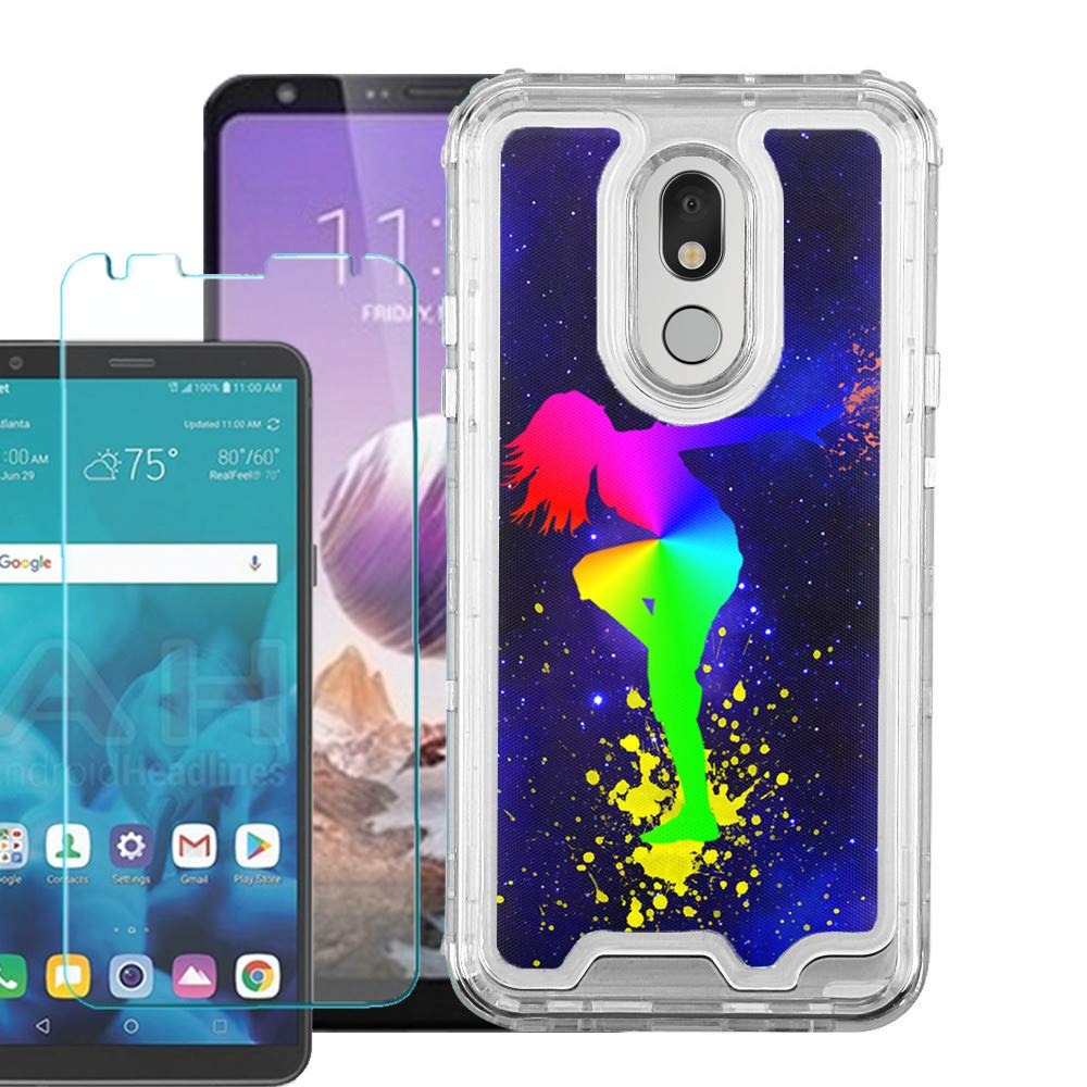 LG Stylo 5 Case - 3-Layer Hybrid Protective Cover with Screen Protector for Everyday Protection