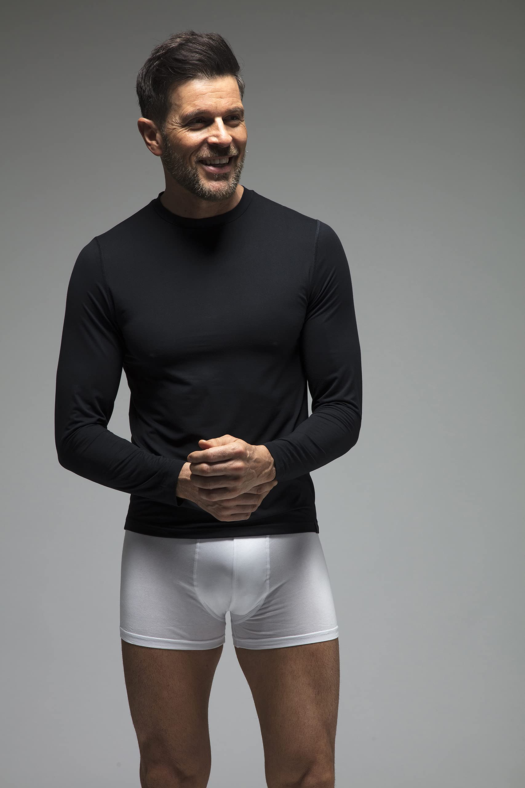 Heat Holders Men's Thermal Long Sleeve Base Layer - Ultra Warm Winter Shirt for Cold Weather | Ideal for Skiing, Hiking & Outdoor Activities