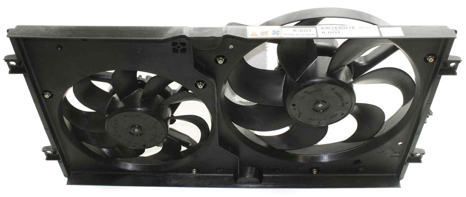 Evan Fischer Radiator Cooling Fan Replacement for 1998-2006 Volkswagen Beetle - Compatible with Partslink VW3115101 - Perfect for Engine Overheating Prevention & Summer Driving