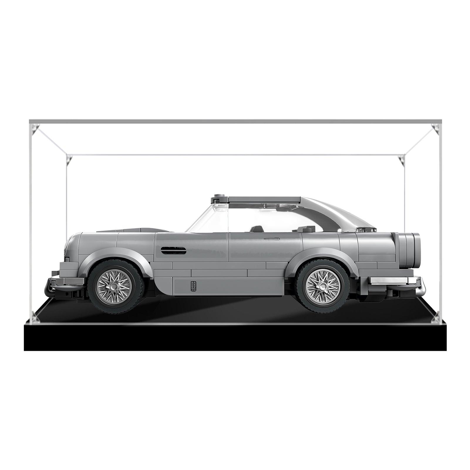 Premium LEGO Speed Champions Super Car Display Case - Clear Acrylic Showcase for Collectible Model Cars - Perfect for Home Decor, Office Display & Gift Giving