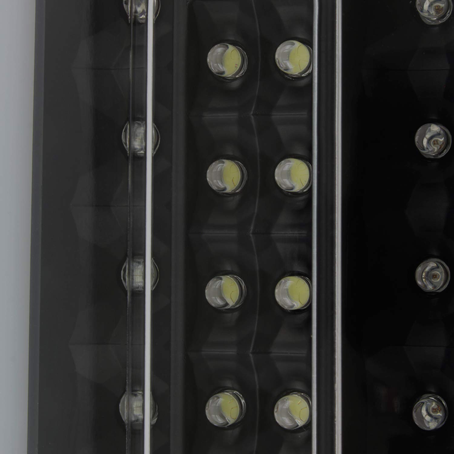 AKKON Full LED Tube Bar Black Smoked Tail Lights Brake Lamp Pair for 2007-2009 Dodge Ram 1500 2500 3500 - Left & Right - Upgrade Your Truck's Style & Night Visibility