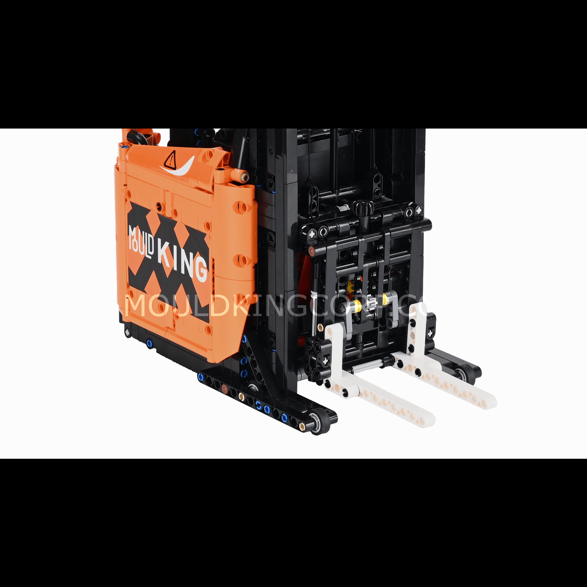 Mould King 17040 Shelf Forklift Model Building Set - 1,506 PCS Construction Toy for Adults & Teens - STEM Educational DIY Engineering Kit for Warehouse & Industrial Simulation Play
