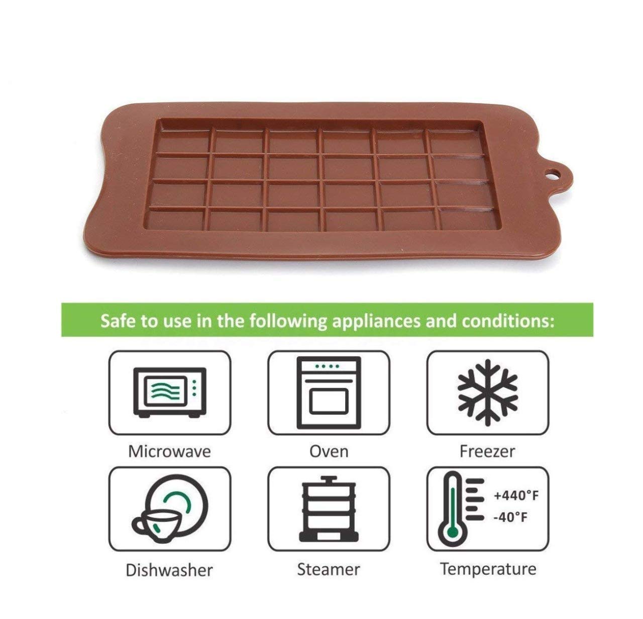 Royal Silicone Chocolate Bar Mold - 3D DIY Candy Mold for Dairy Milk Chocolate, Cake, Brownie Toppers, Gummy & Jelly - Perfect for Baking, Dessert Decorations & Homemade Treats - Ideal for Parties, Gifts & Holiday Cooking