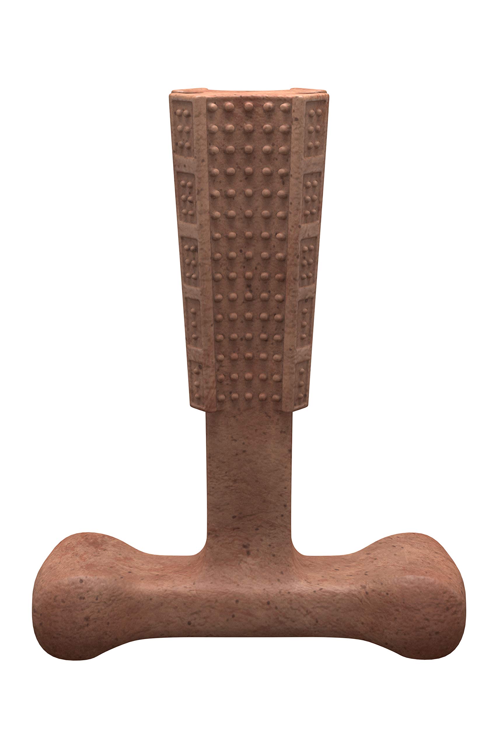 Bamboodles T-Bone Dog Chew - Natural Long-Lasting Dental Treat for Aggressive Chewers - Small Chicken Flavor - Perfect for Teething Puppies & Strong Chewers - Promotes Dental Health & Reduces Anxiety