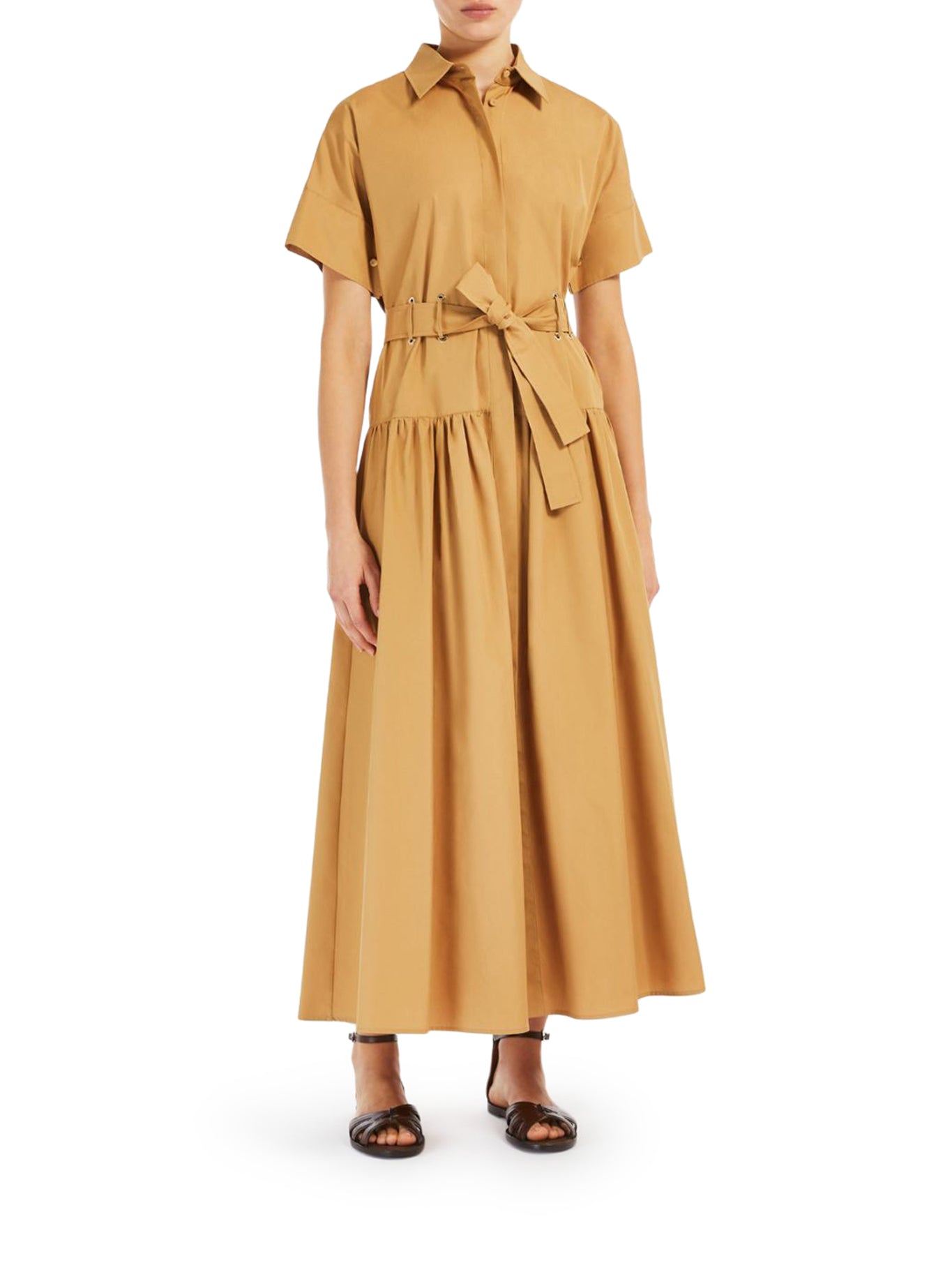 Elegant Poplin Chemisier Dress for Women - Lightweight & Breathable Summer Dress for Casual, Office & Party Wear