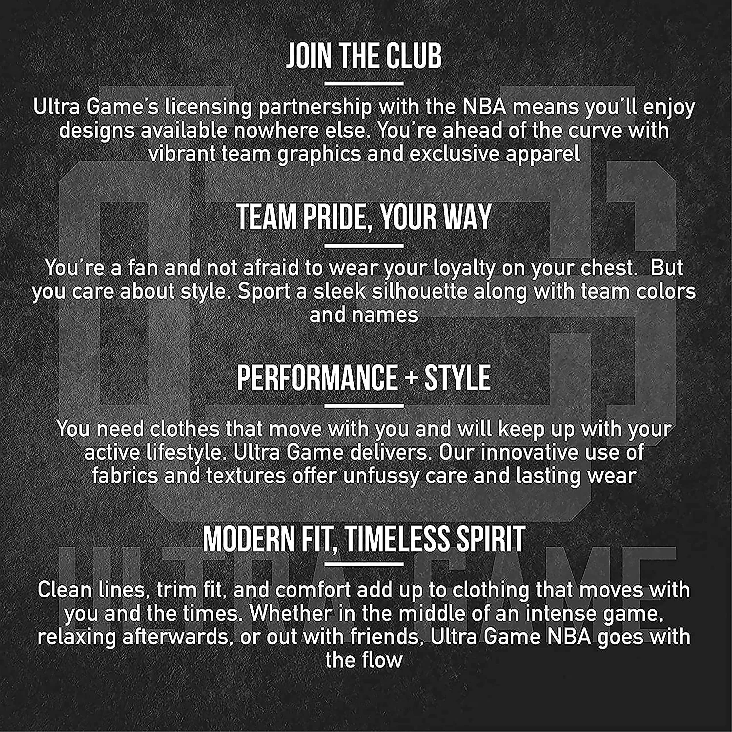 Premium NBA Men's Jogger Sweatpants - Super Soft Active Wear Basketball Pants for Casual, Gym & Lounge - Comfortable Athletic Pants for Sports Fans