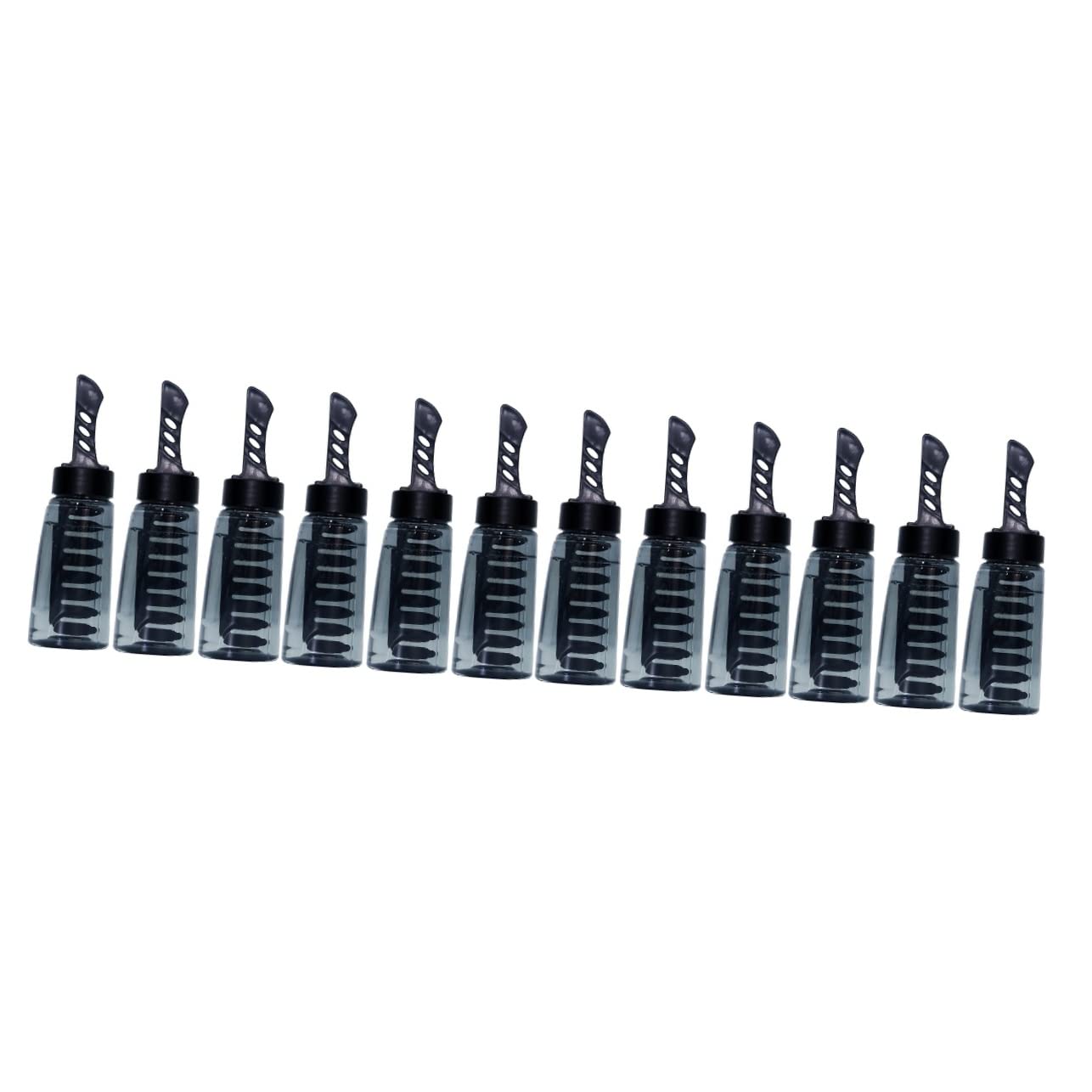 FOMIYES 12 Pcs Hair Styling Comb Set - Gray Hair Spray, Hair Paste & Soft Bristle Brush for Men - Double Sided Styling Comb with Jelly Plastic - Perfect for Salon, Home Hairstyling & Travel Grooming