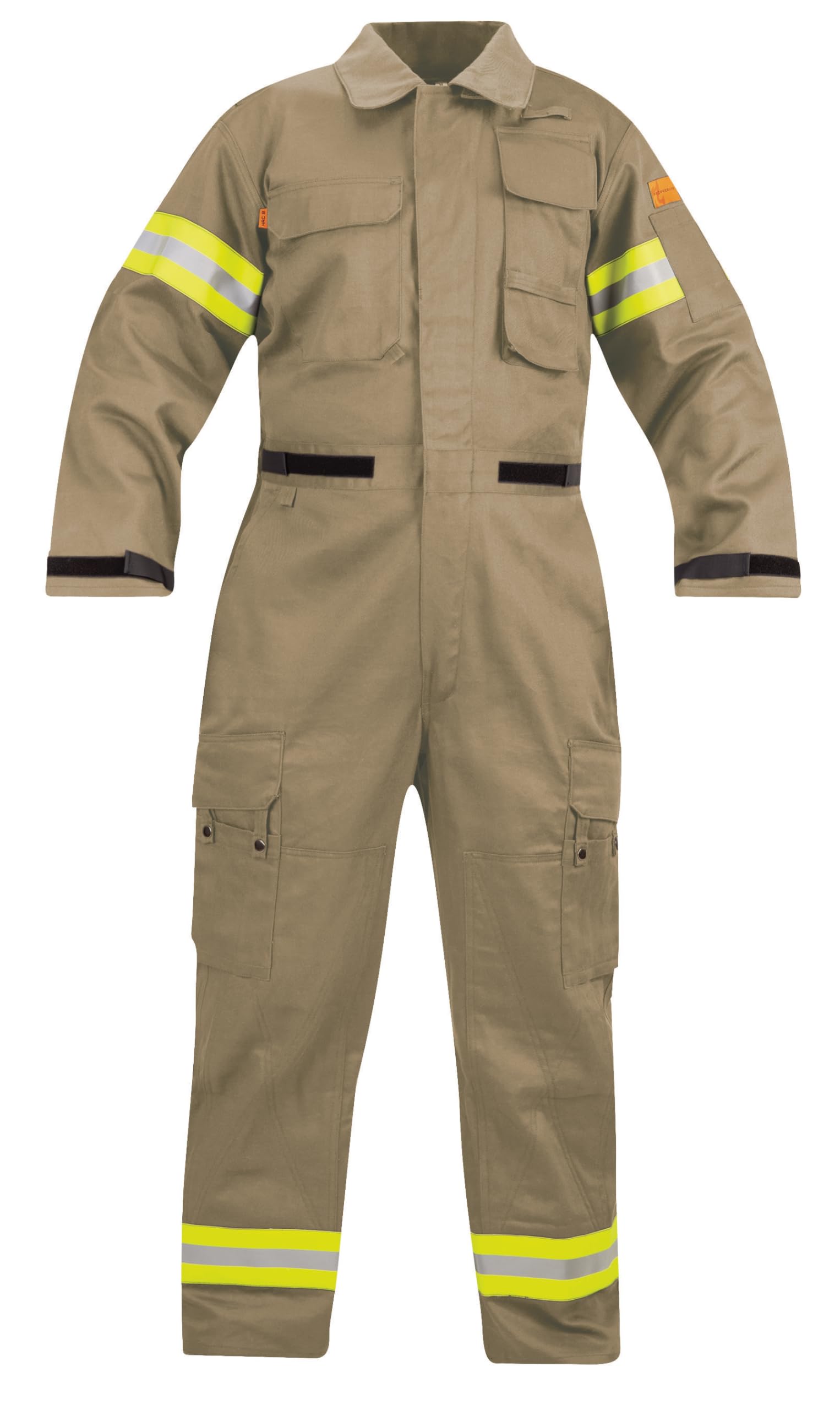 Propper Men's Extrication Suit - Tactical Firefighter Jumpsuit with Flame Resistant Protection for Emergency Rescue & First Responders | Ideal for Firefighting, Hazmat Situations & Industrial Safety Work
