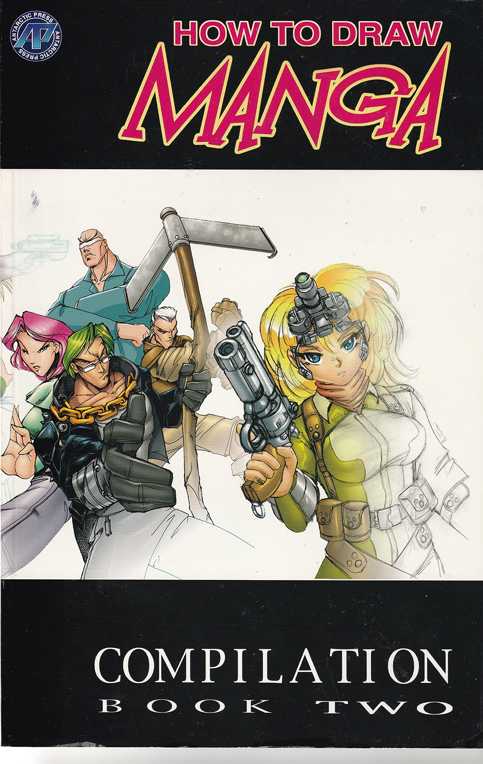 How to Draw Manga 2001 Compilation Book 2 - Antarctic Press VF Condition 1st Printing - Learn Manga Drawing Techniques for Beginners & Artists | Perfect for Art Classes, Self-Study & Anime Fans