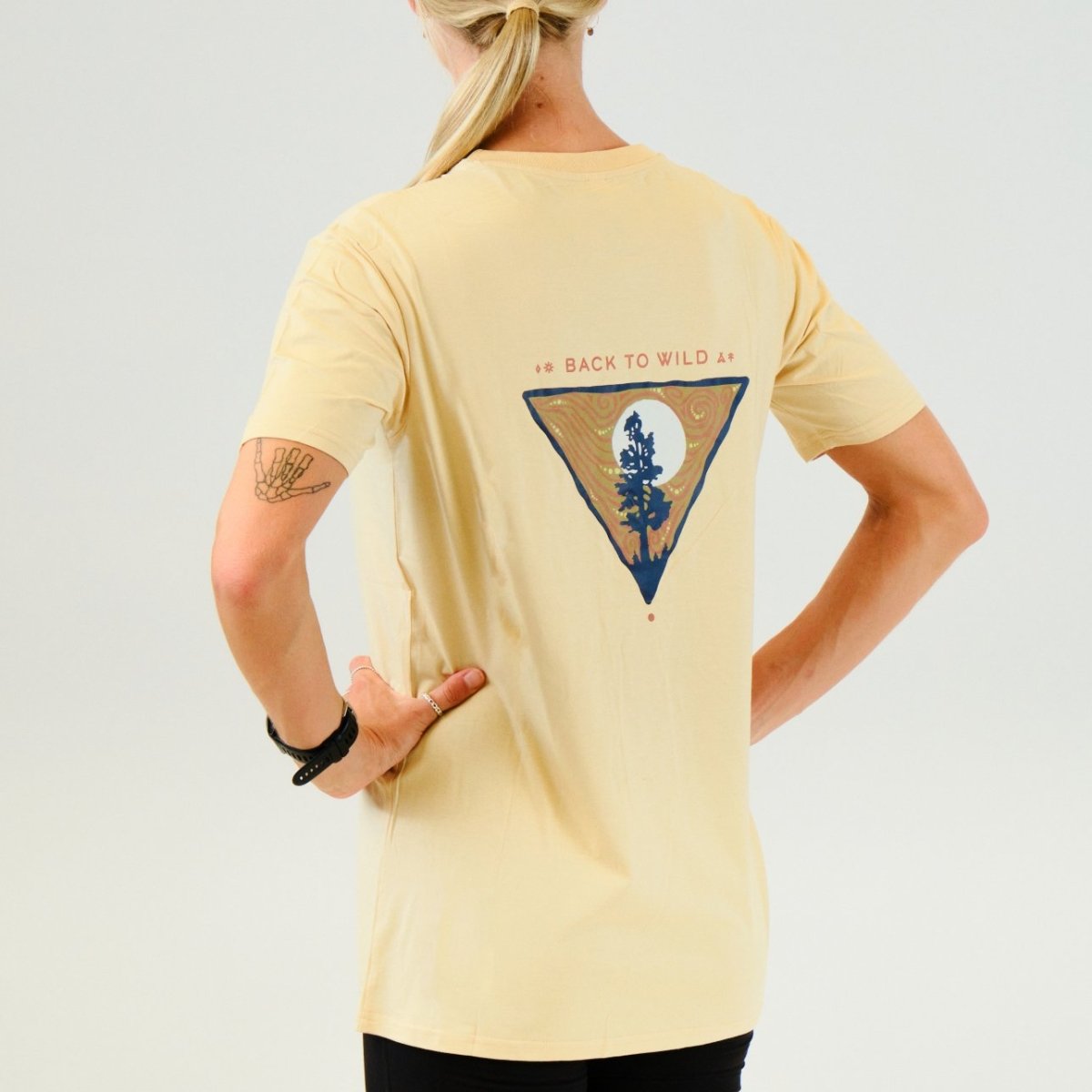 Back to Wild | Unisex Organic Cotton T-Shirt for Men & Women - Comfortable Eco-Friendly Casual Wear for Daily Use, Outdoor Activities & Sustainable Lifestyle
