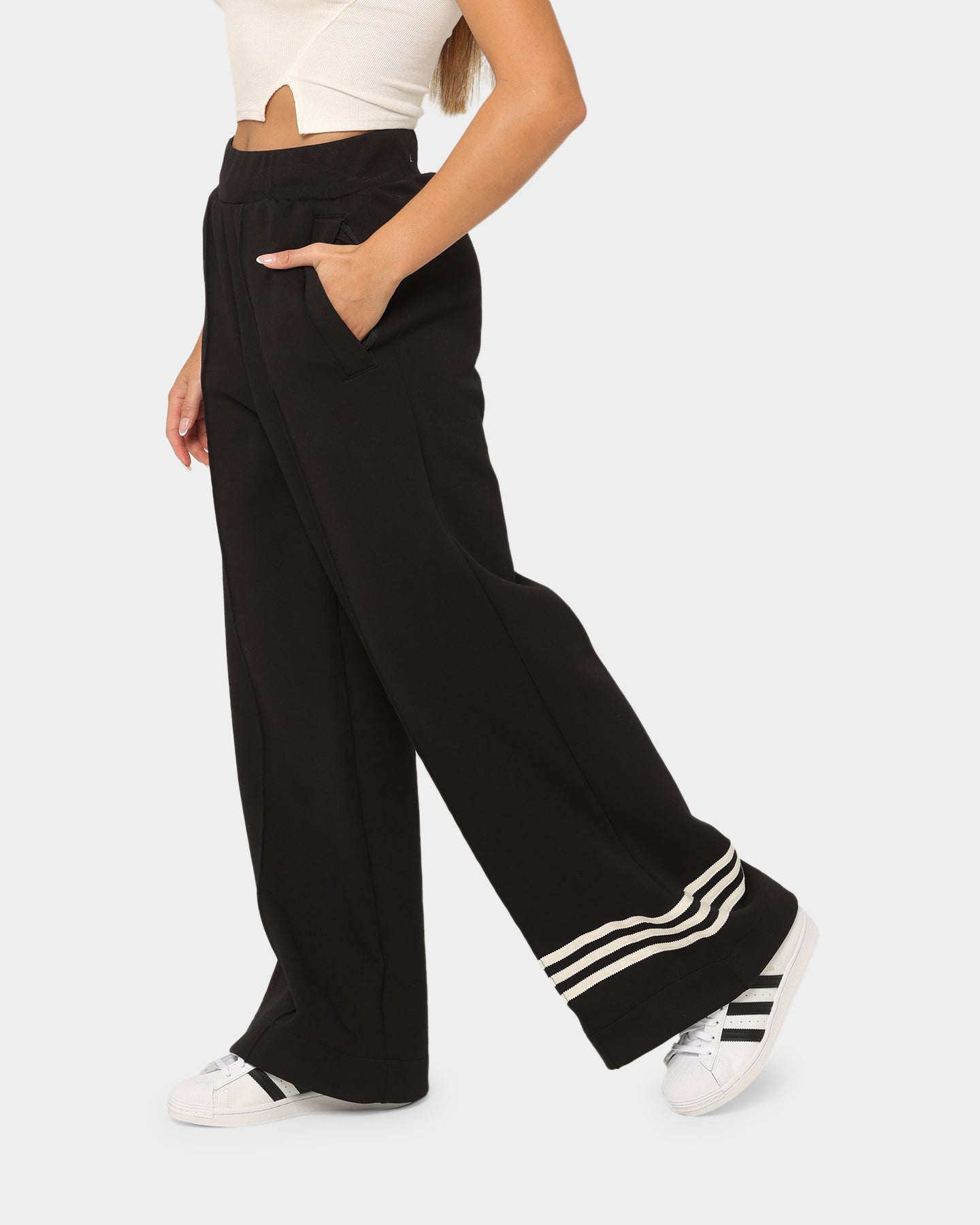 Adidas Women's Running Track Pants - Black Athletic Joggers for Gym, Workout & Casual Wear