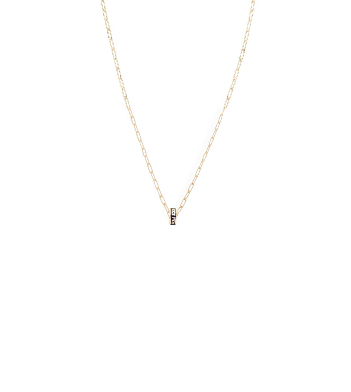Karma Heartbeat Super Fine Clip Chain Necklace - Dainty Layering Necklace for Women, Perfect for Valentine's Day Gifts, Anniversary & Everyday Elegance