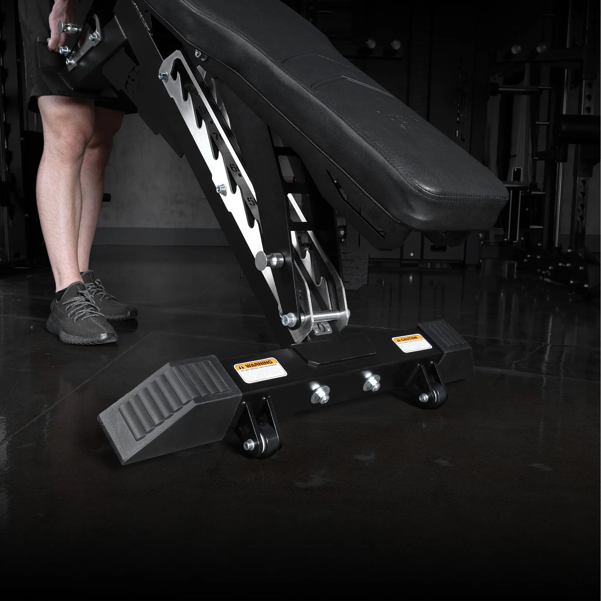 AmStaff AF 3000 Adjustable Weight Bench for Home Gym - Black - Perfect for Strength Training & Workout Exercises
