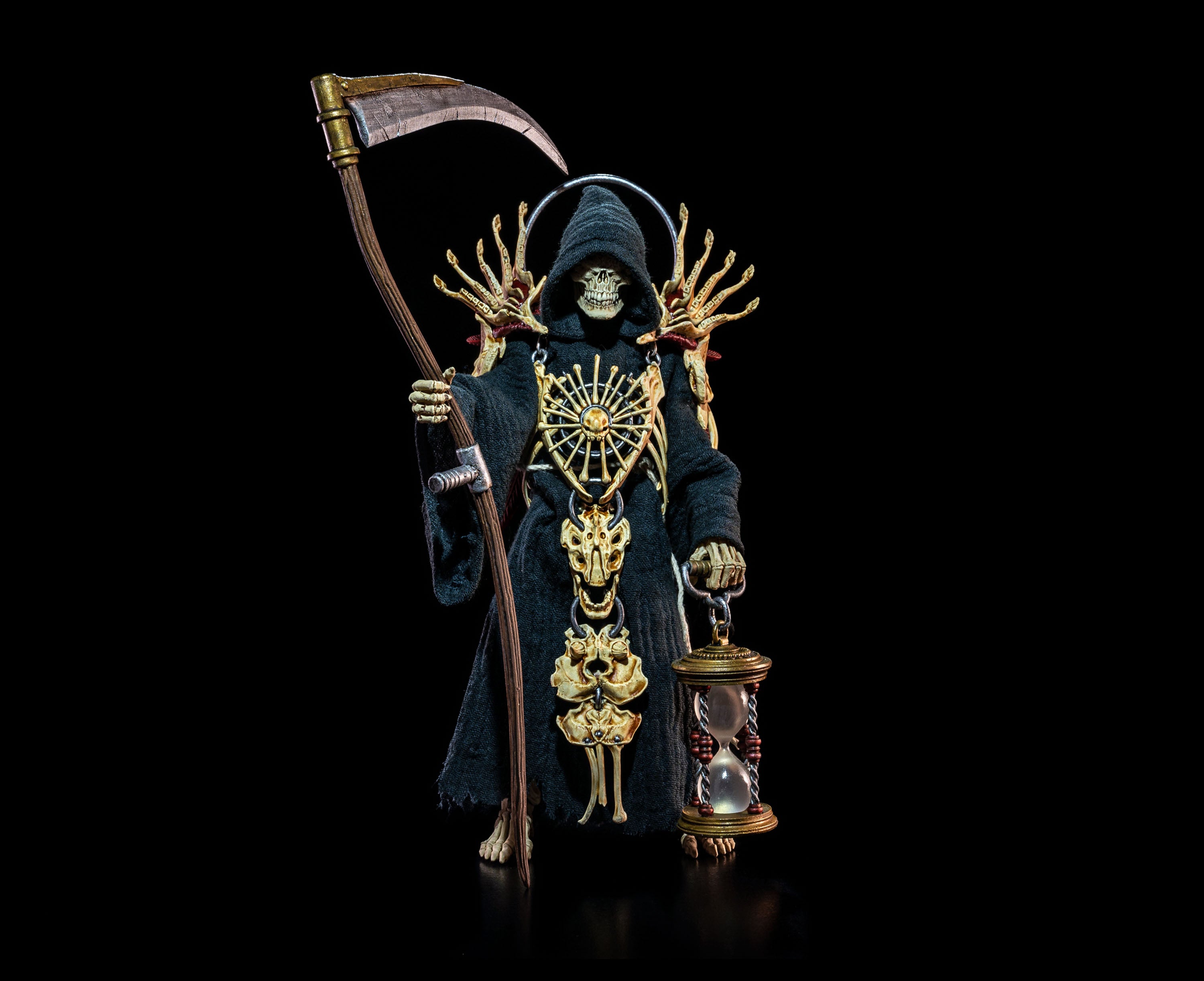 Necronominus Maxillius the Harvester - 1/12 Scale 6-Inch Mythic Legions Action Figure by Four Horsemen Studios | Collectible Fantasy Warrior for Display & Role-Playing Battles