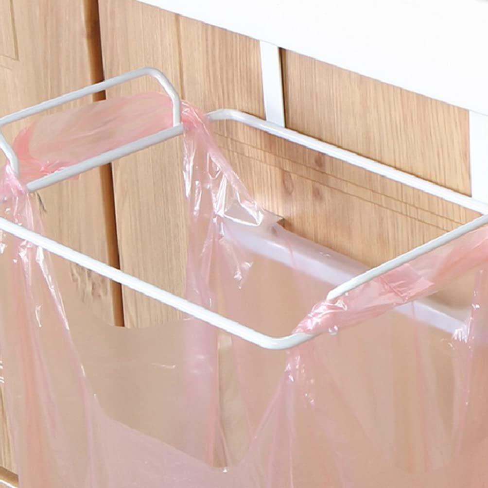 ULTECHNOVO Trash Bag Holder - Kitchen Garbage Hook Organizer with Hanging Stand for Waste Bags | Perfect for Under Sink, Pantry, Garage & Outdoor Use