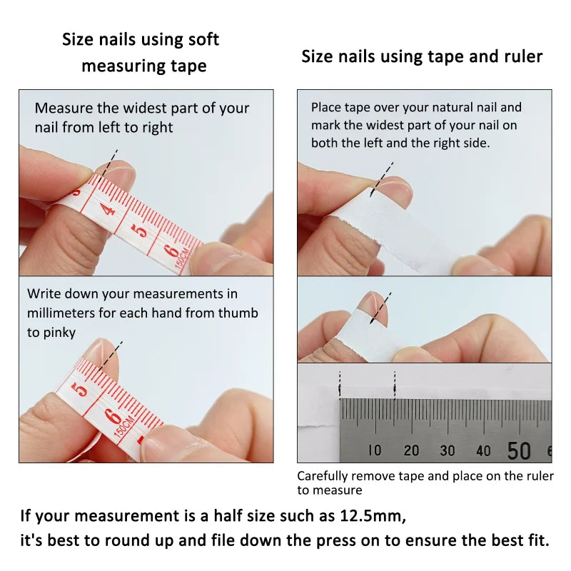 10Pcs Rhinestone Cat Eye Press on False Nails - Glitter French Fake Nails with Tools, Handmade Almond Full Cover Nail Art - Perfect for Parties, Weddings, and Special Occasions