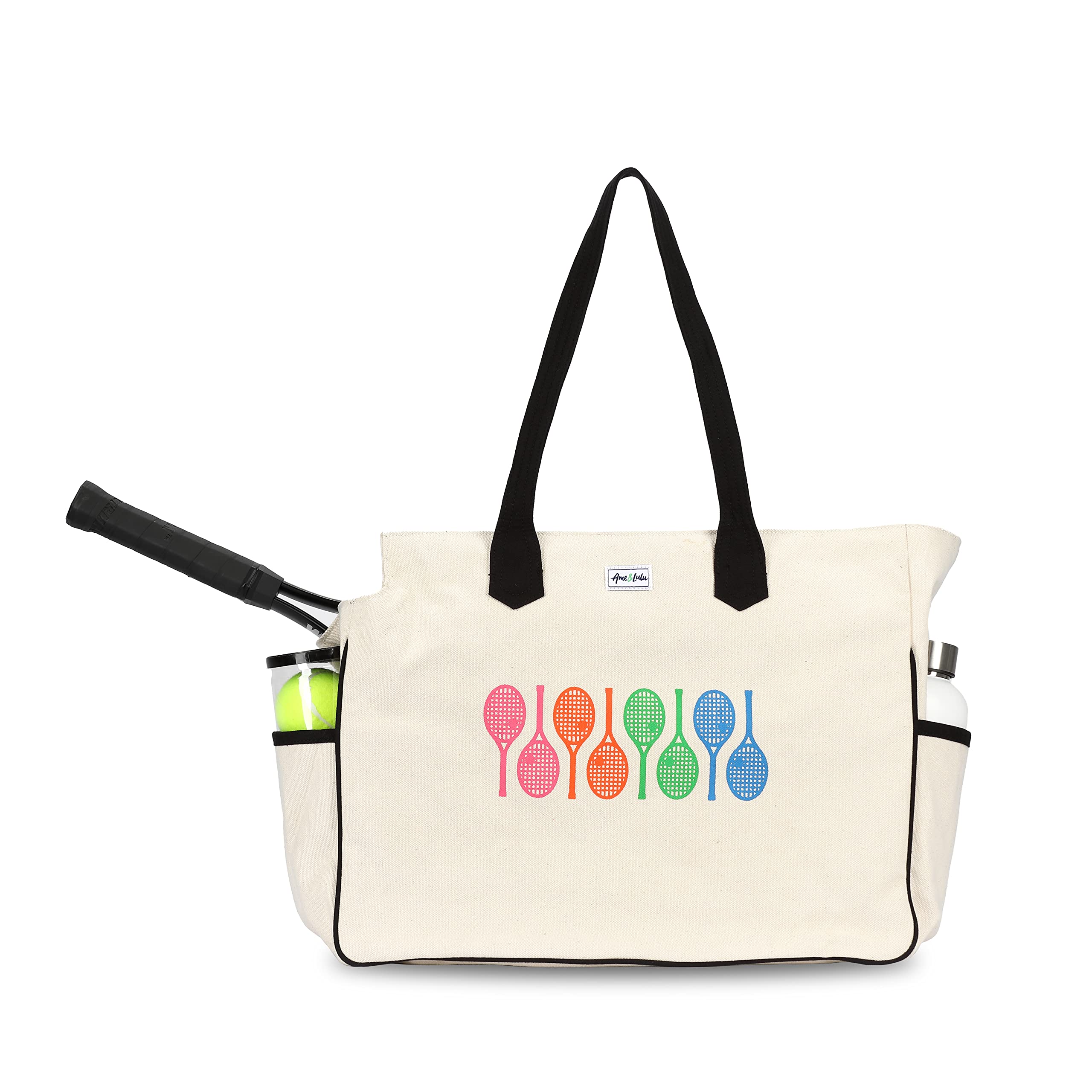Ame & Lulu Premium Tennis Bag for Women - Durable All Court Tennis Backpack with Spacious Storage - Perfect for Tennis Matches, Gym & Travel Accessories