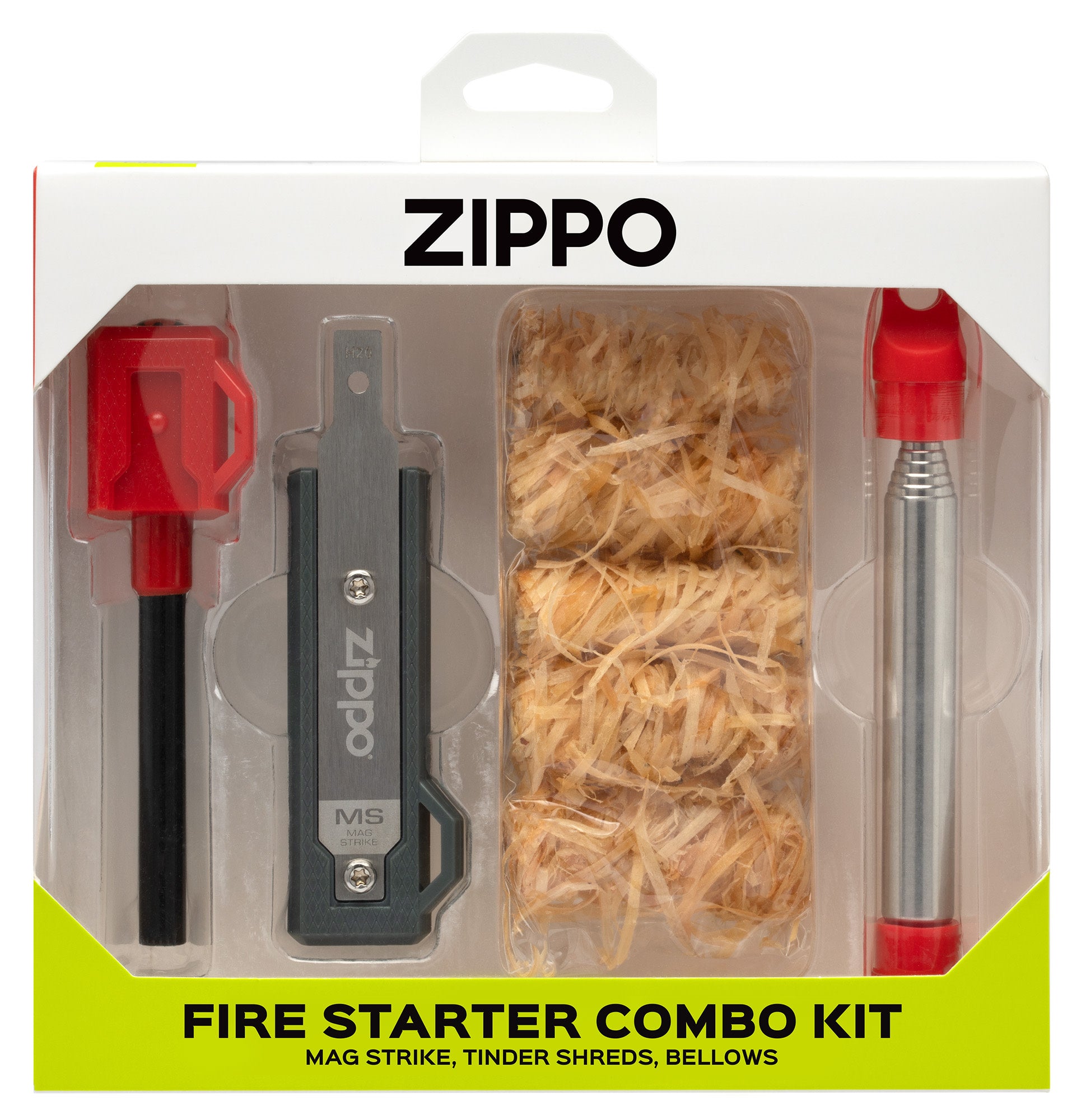Best Fire Starter Combo Kit for Camping, Survival & Outdoor Adventures - Waterproof Fire Steel & Magnesium Flint Starter with Emergency Whistle