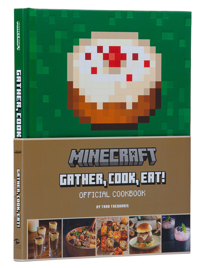 Minecraft Official Cookbook: Gather, Cook, Eat! - Fun Recipes for Game Lovers & Family Cooking Activities