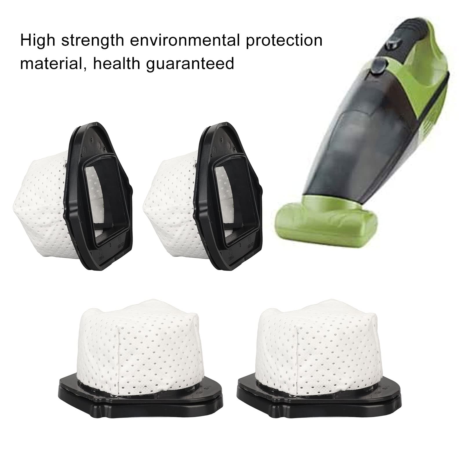 4 Pack Handheld Vacuum Cleaner Filter Replacement - Compatible with XSB726N SV75 SV70 SV726 Models - Perfect for Home, Car & Pet Hair Cleaning