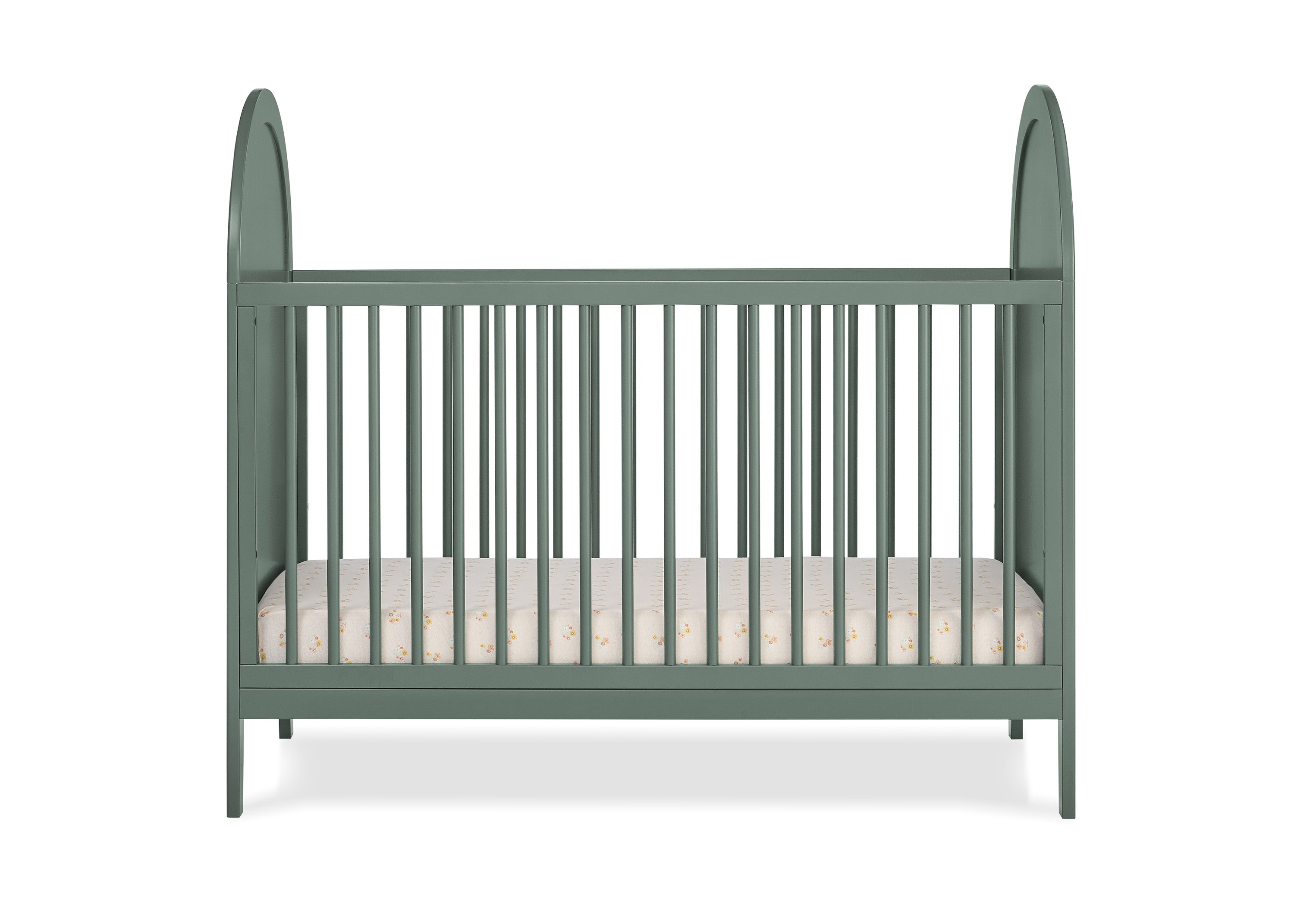Eloise 4-in-1 Convertible Baby Crib - Toddler Bed, Daybed & Full-Size Bed Conversion - Safe Nursery Furniture for Newborns to Teens - Perfect for Bedrooms, Daycare & Guest Rooms