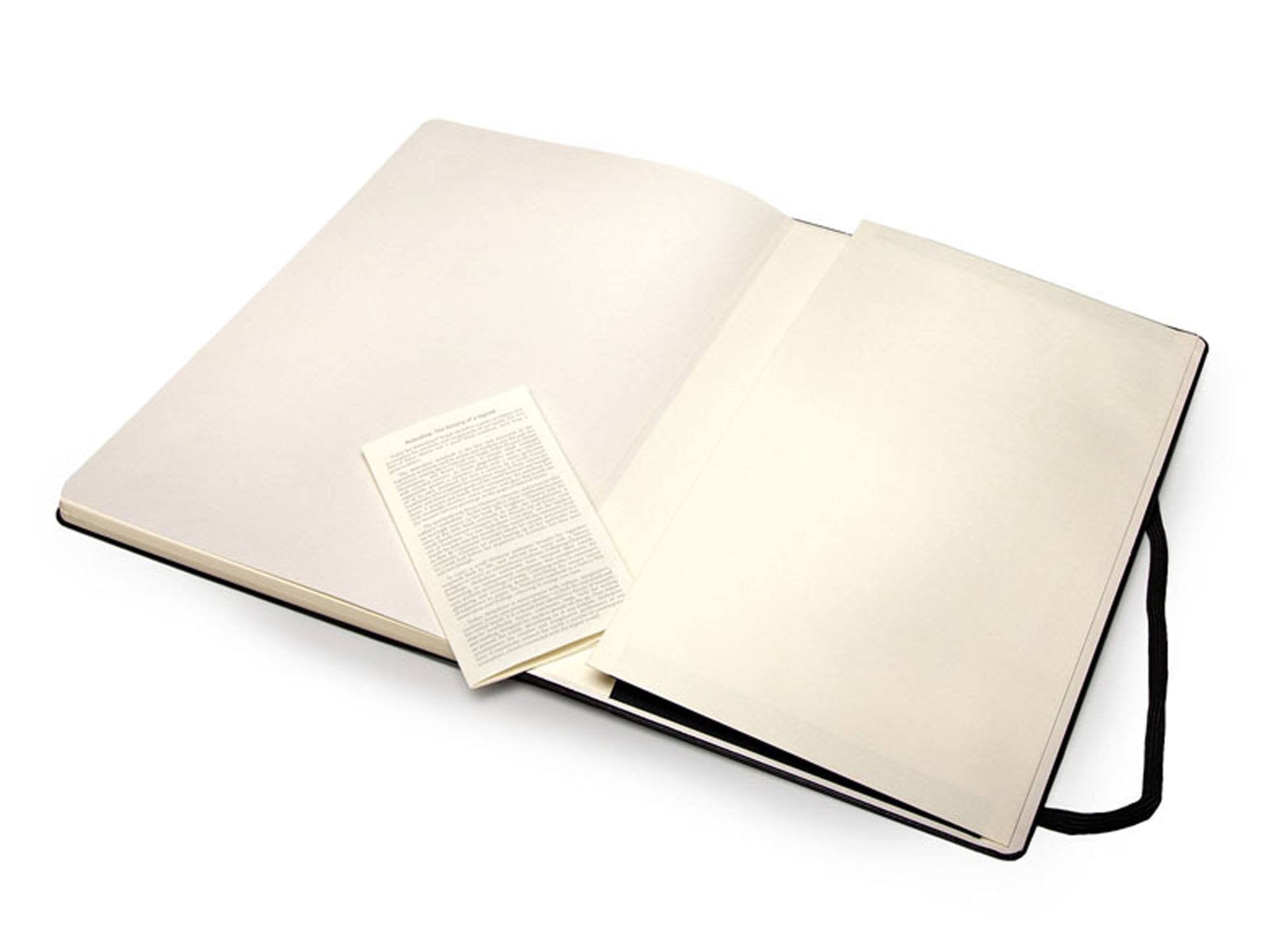 Premium Moleskine Sketchbook - Large Blank Notebook for Artists, Drawing & Sketching - Hardcover Black - Perfect for Travel, Studio & Creative Projects