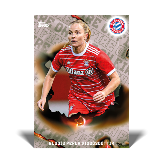 2023 Topps FC Bayern Munich Women's Team Soccer Trading Cards - Single Pack | Collectible Memorabilia for Fans & Gift Ideas