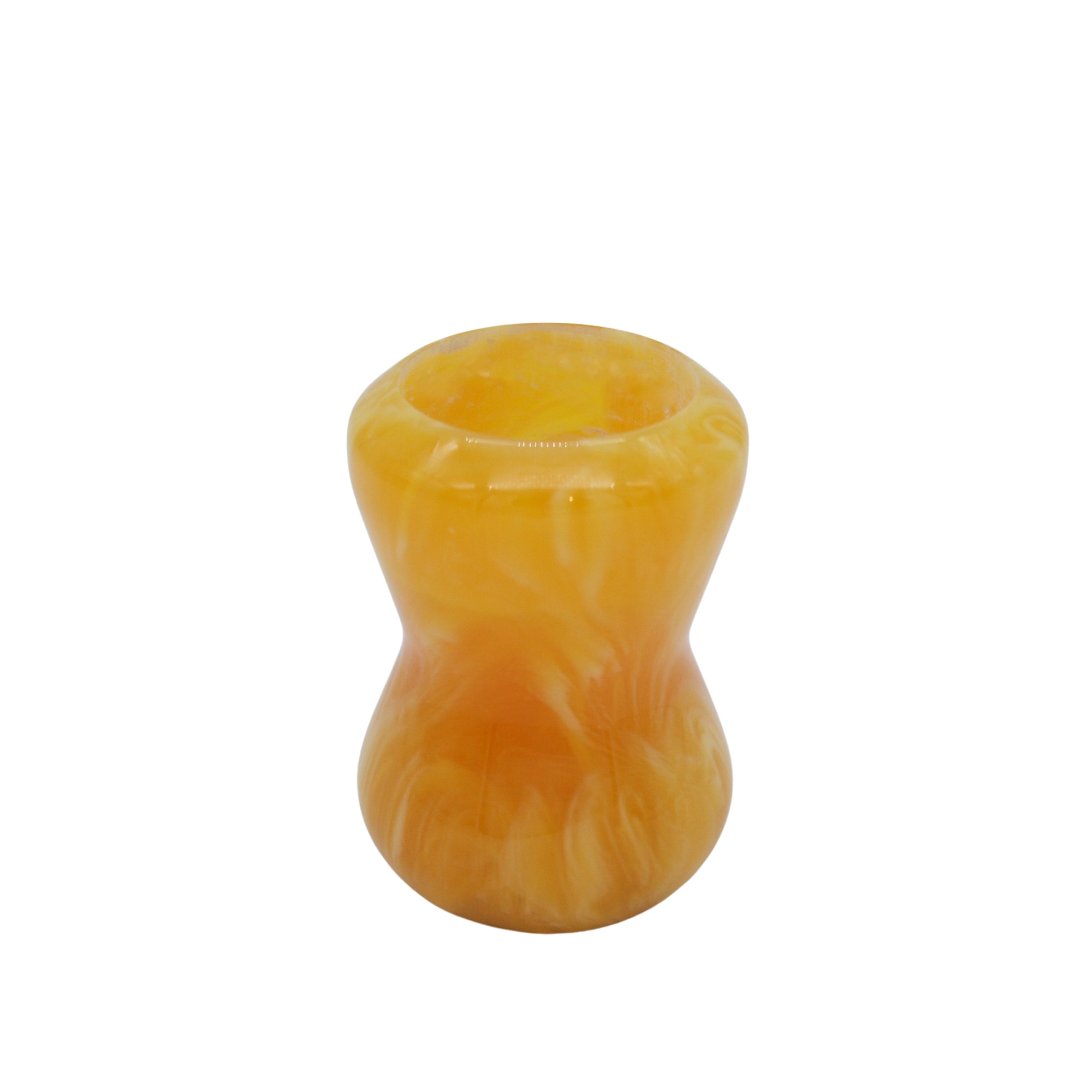 Premium Amber Handcrafted Shaving Brush Handle for Men - Fits 24mm & 26mm Knots - Perfect for Wet Shaving, Grooming Gifts & Luxury Bathroom Decor