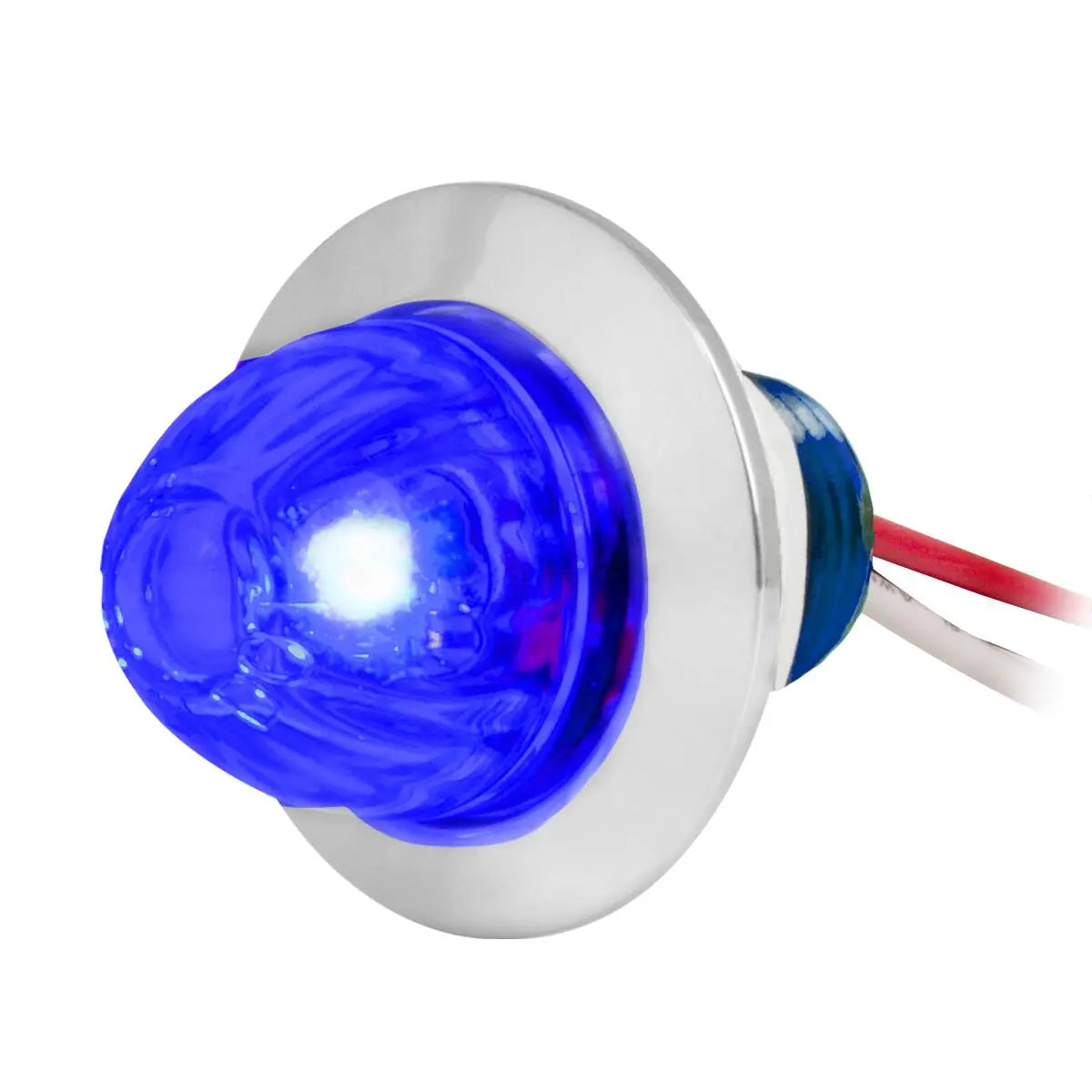 Grand General Mini Blue Watermelon Light - LED Night Light for Kids Room, Nursery, Bedroom | Energy Efficient, Soft Glow Nightlight for Safe Nighttime Use | Perfect for Hallways, Bathrooms & Closets