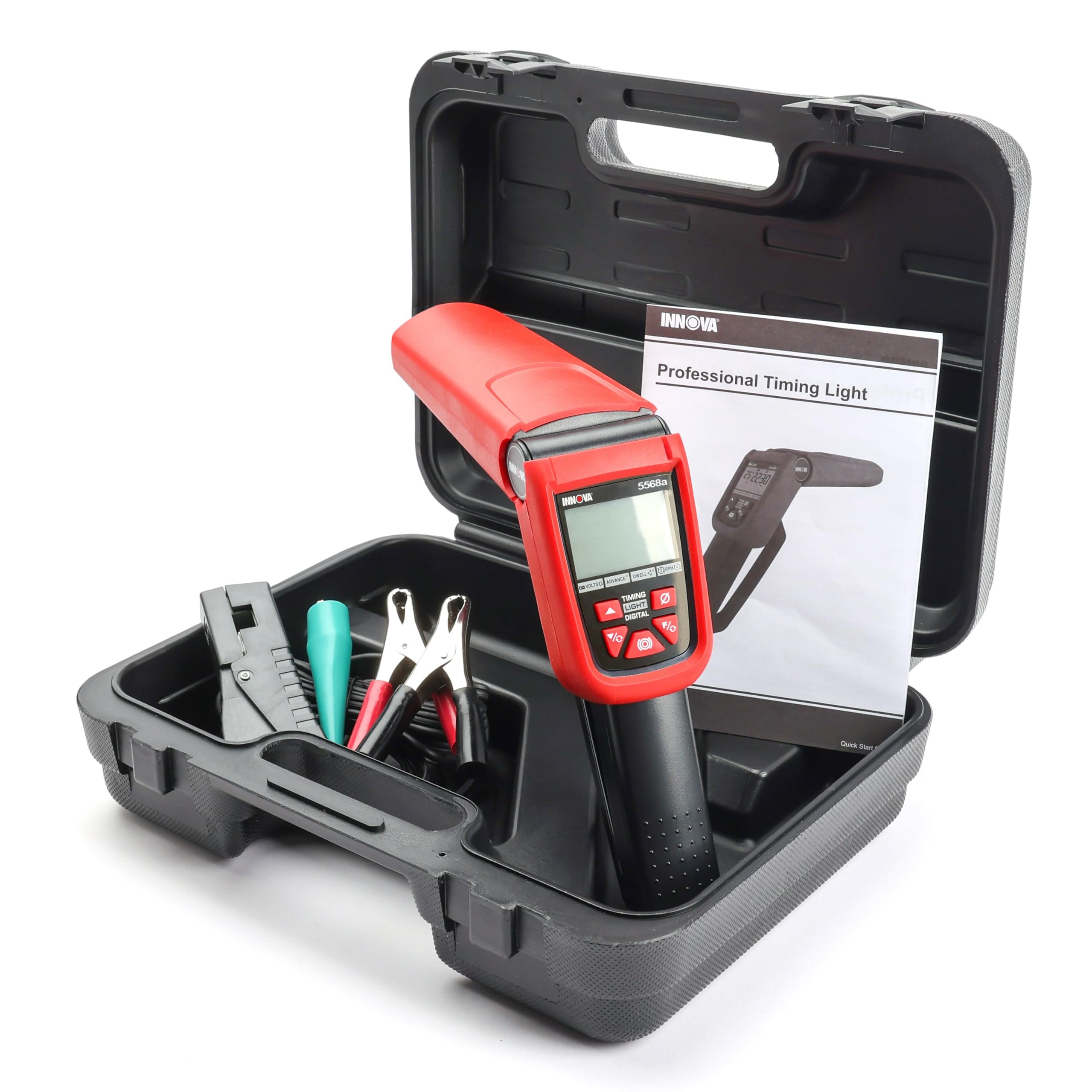 Innova 5568 Pro Digital Timing Light with Storage Case - Advanced Automotive Diagnostic Tool for Engine Tuning & Performance - Perfect for Mechanics, DIY Enthusiasts & Car Repair Shops