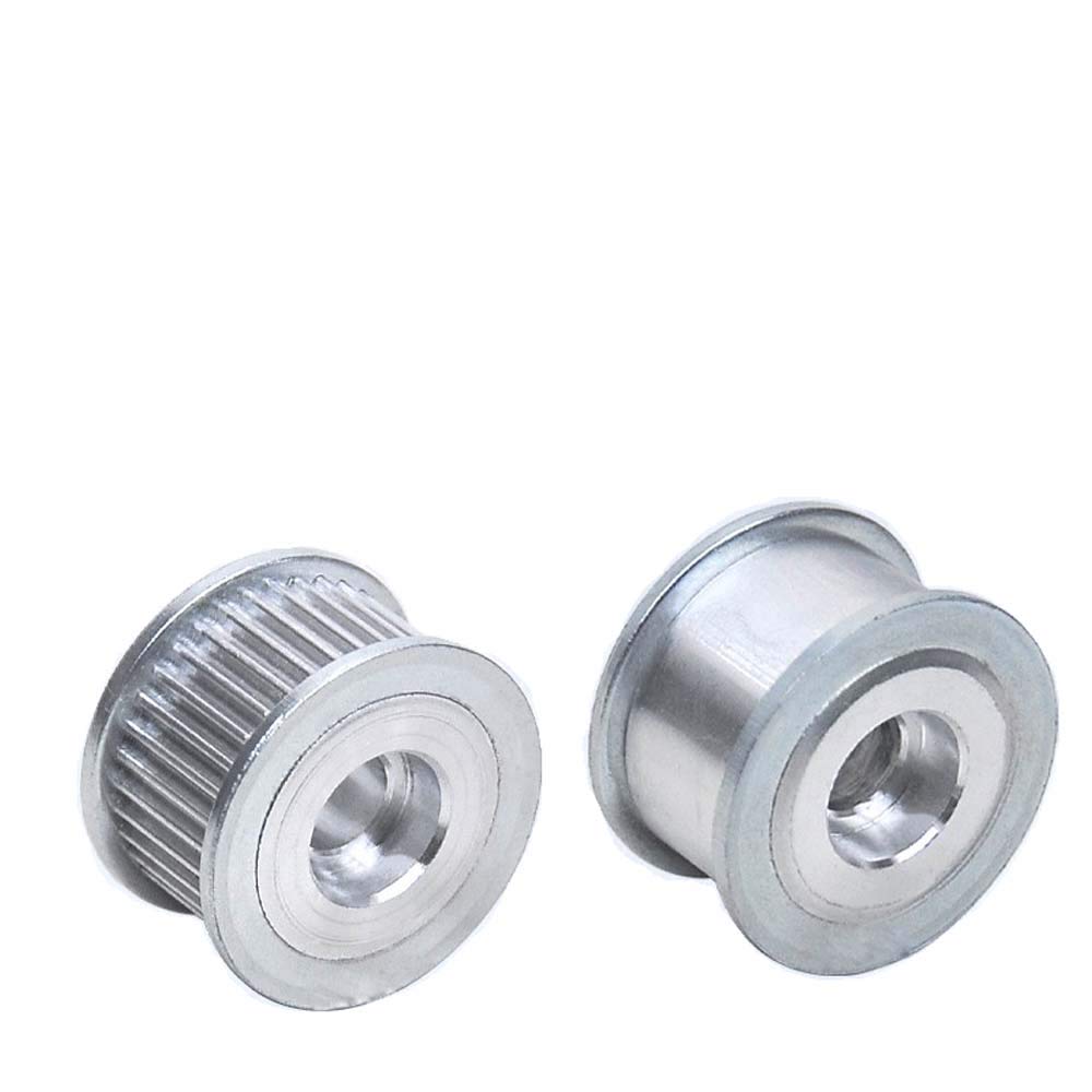 GT2 20T Idler Timing Pulley with Bearing - 2mm Pitch, 4mm Bore, 7mm Teeth Width - Compatible with 6mm Belt for 3D Printer, CNC Machine & DIY Projects - Perfect for Belt Tensioning & Motion Control Systems