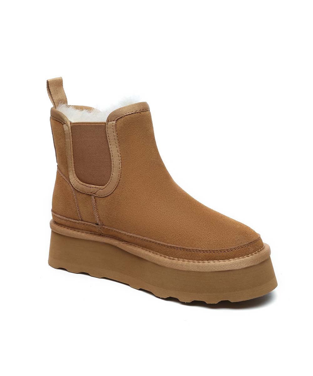 Women's UGG Mel Platform Boots - Waterproof Winter Boots with Shearling Lining for Women | Cozy & Stylish for Snow, Cold Weather & Outdoor Activities