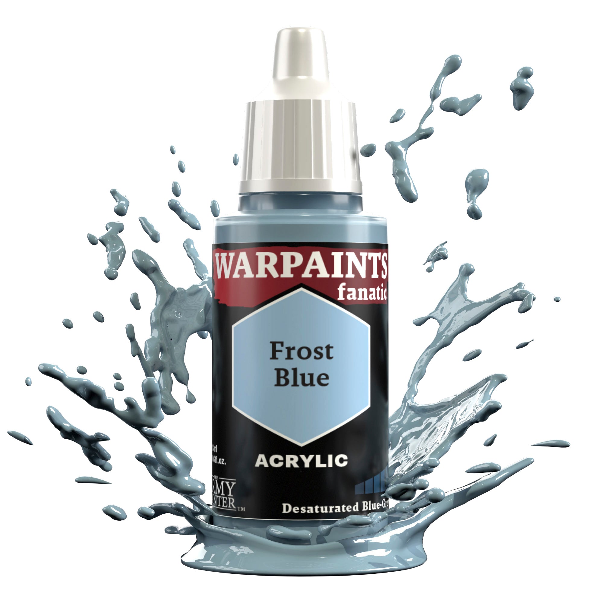 Warpaints Fanatic: Frost Blue - High-Quality Cosmetics for Fantasy & Themed Makeup | Perfect for Halloween, Cosplay, and Special Effects