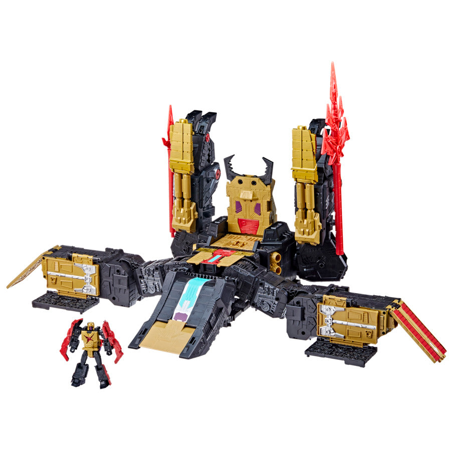 Black Zarak Transformers Generations Selects: Legacy Titan Class Collector 53cm Action Figure - Perfect for Display, Gifts & Transformers Collections